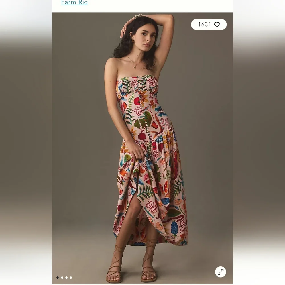 Farm Rio dress - Picture 2 of 12